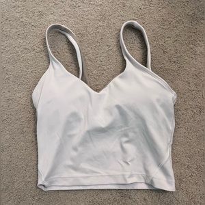 Lululemon white align tank size 2